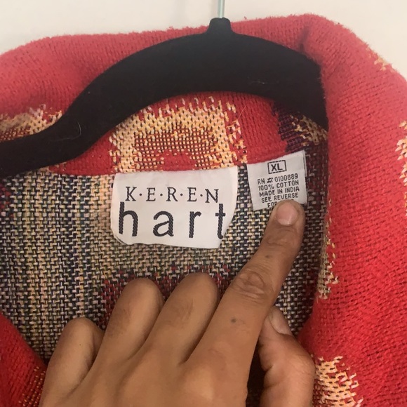 Vintage patterned jacket - Picture 3 of 3